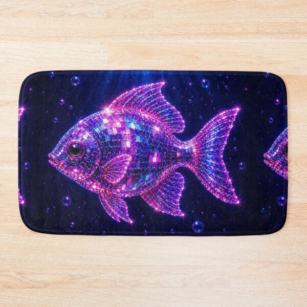 Item preview, Aesthetic neon disco sea fish  designed and sold by Heaven1111.