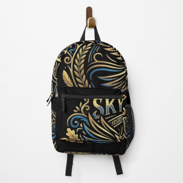 Item preview, Sky King Majestic Eagle Ornate Gold and Blue Heraldic Art designed and sold by SajolCanva.