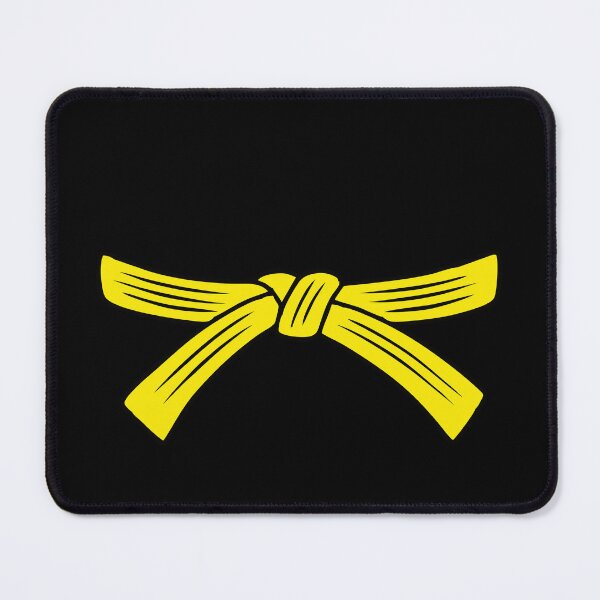 Item preview, Karate Belt - Yellow Belt Karate Level designed and sold by reqinazasmine.