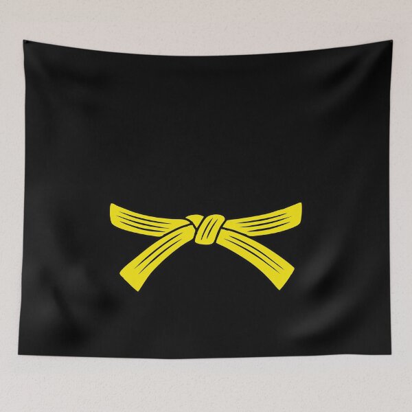 Item preview, Karate Belt - Yellow Belt Karate Level designed and sold by reqinazasmine.