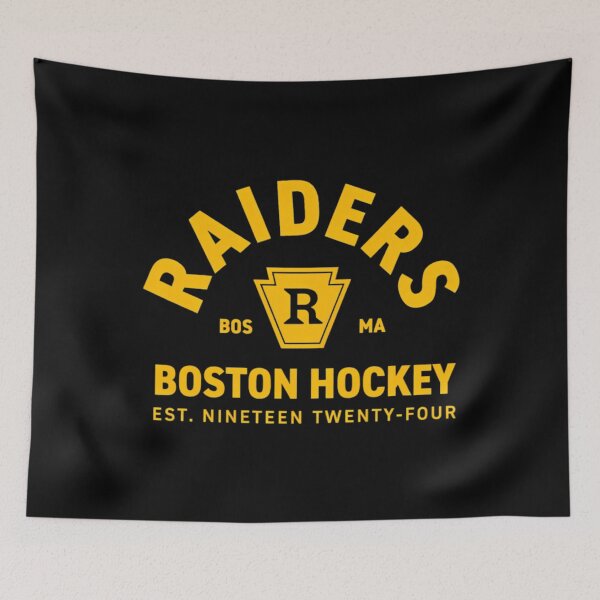 Artikelvorschau, Bostons Raiders Eishockey entworfen und verkauft von RazaArts12.