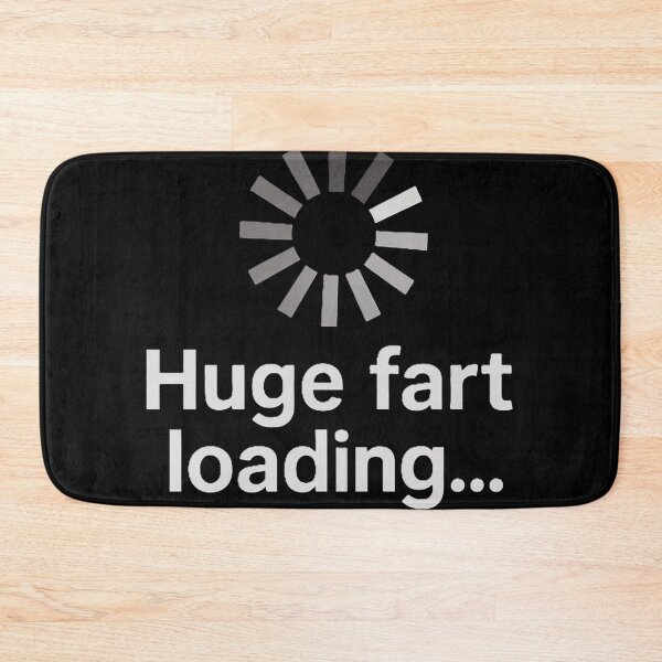 Item preview, Funny Loading Meme – Huge Fart Loading Humor Sticker designed and sold by Negisandeep studio.