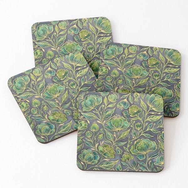 Item preview, Green Flowers  designed and sold by GraphicsClub.