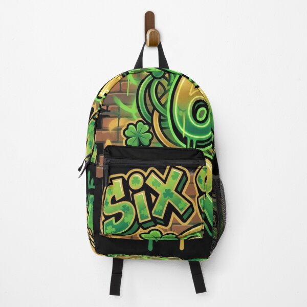 Item preview, Lucky 67 Graffiti Style Clover Street Art designed and sold by hilaryuofhi.
