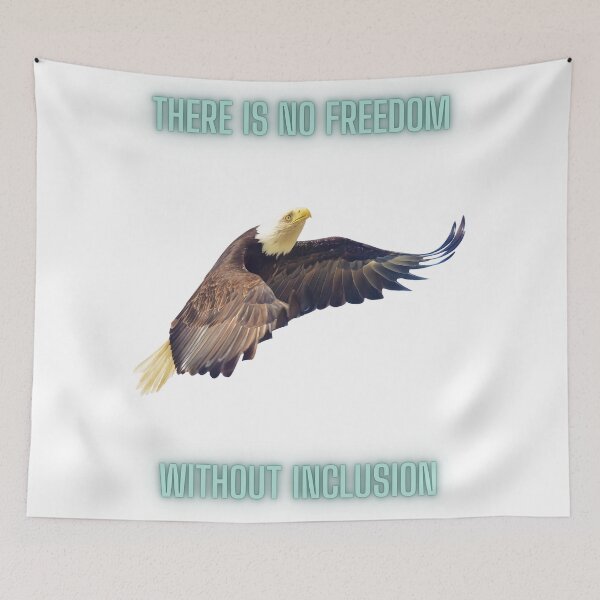 Item preview, There is no freedom without inclusion  designed and sold by Neurohuntress .