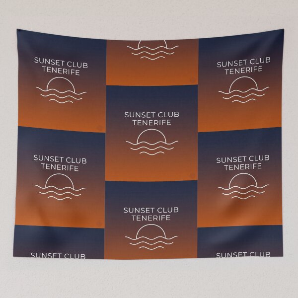 Item preview,   Sunset Club Tenerife– Golden Hour Island Vibes  designed and sold by ArtsyExplorer.