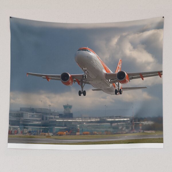 Item preview, easyJet A320 Lifts Off Rotation at Manchester designed and sold by Skyframe Aviation.