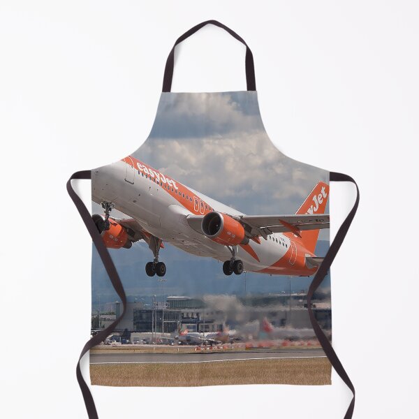 Item preview, Orange Wings Rising A320 Departure from Runway 23R designed and sold by Skyframe Aviation.