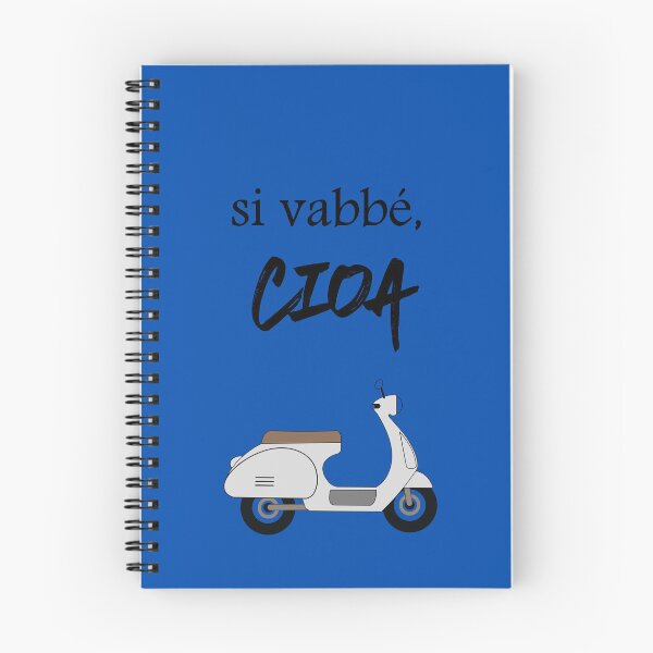 Item preview, Si Vabbé Ciao Italian Phrase Funny Slang designed and sold by VirellonInk.