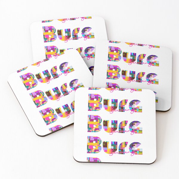Item preview, Burg, Germany, Vibrant Abstract City Typography Art designed and sold by Wanderful-roads.