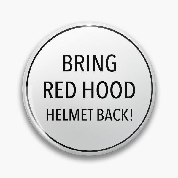 Item preview, Bring Red Hood Helmet Back designed and sold by GrimPotato.