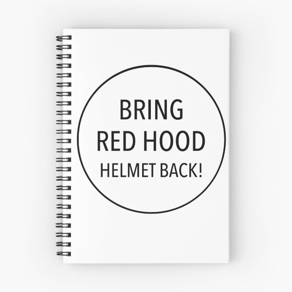 Item preview, Bring Red Hood Helmet Back designed and sold by GrimPotato.