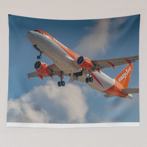 Item preview, easyJet A320 Pushes Skyward at Rotation Point designed and sold by Skyframe Aviation.
