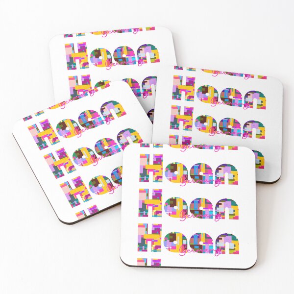 Item preview, Haan, Germany, Vibrant Abstract City Typography Art designed and sold by Wanderful-roads.