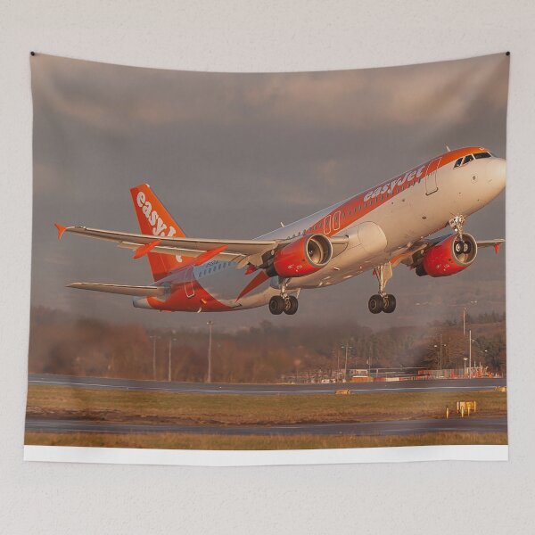Item preview, Wheels Up A320 Takeoff Roll Reaches Liftoff designed and sold by Skyframe Aviation.