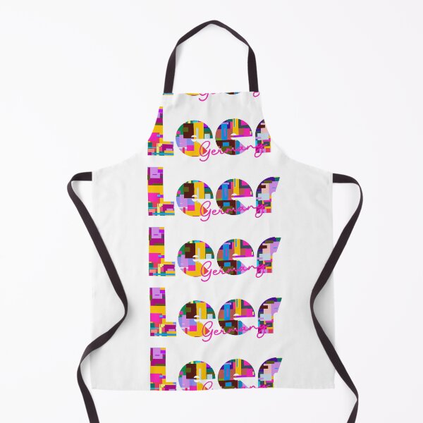 Item preview, Leer, Germany, Vibrant Abstract City Typography Art designed and sold by Wanderful-roads.