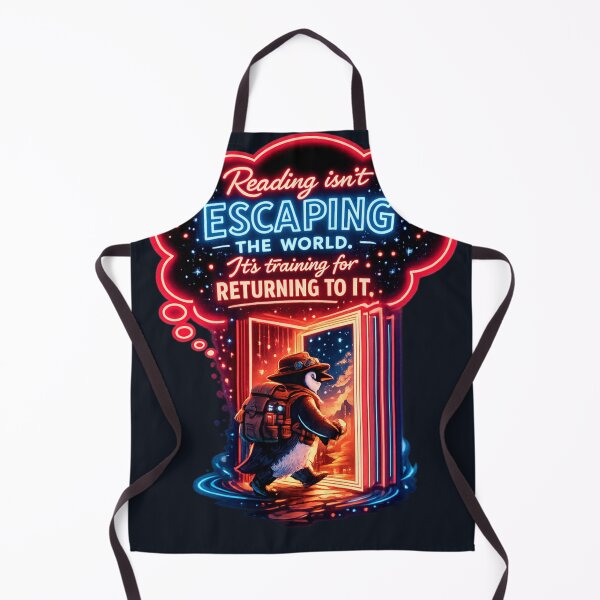 Item preview, Reading Isn’t Escaping the World - Secret Society of Autodidacts designed and sold by InnerwayStudio.