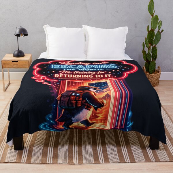 Item preview, Reading Isn’t Escaping the World - Secret Society of Autodidacts designed and sold by InnerwayStudio.