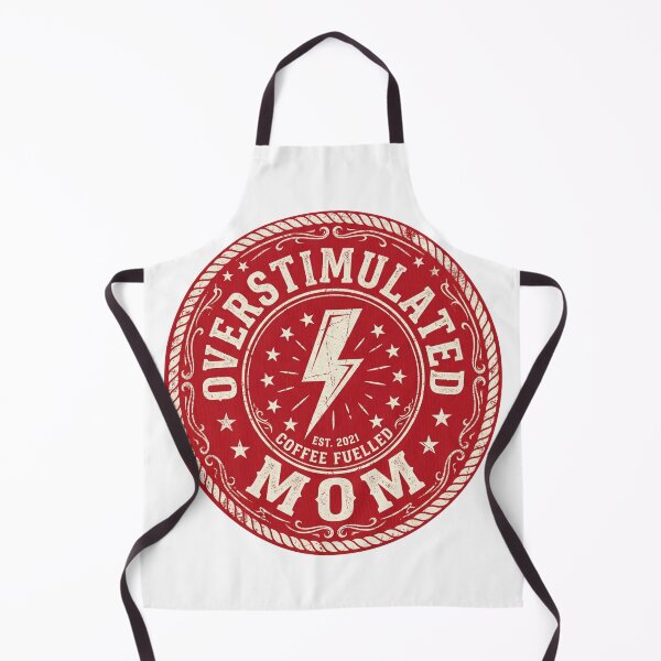Item preview, Overstimulated Mom – Strong Mom Energy & Real Motherhood Expression designed and sold by ArtsyExplorer.