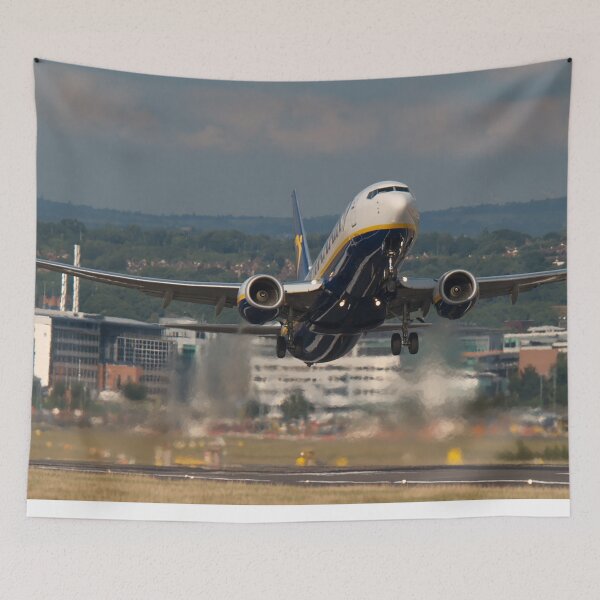 Item preview, Ryanair 737 Rising Over Manchester designed and sold by Skyframe Aviation.