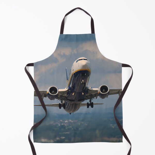 Item preview, Blue and Yellow Jet Lifting Off Runway 23R designed and sold by Skyframe Aviation.