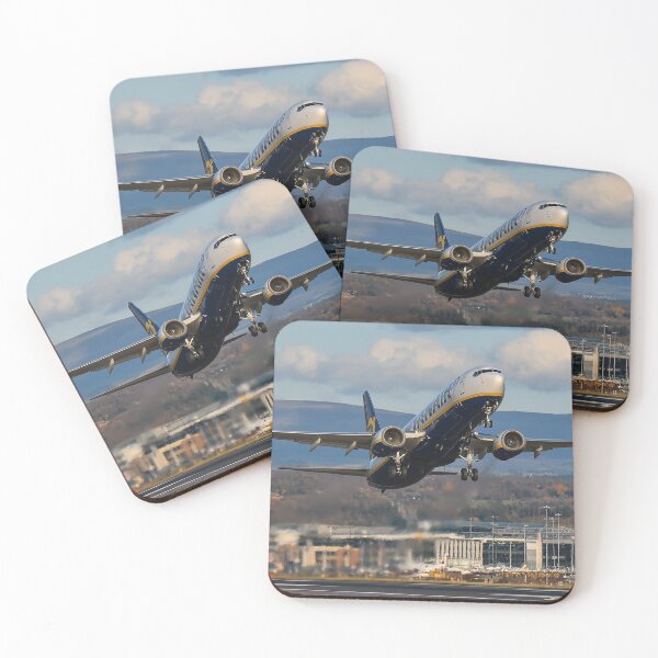 Item preview, Wings Flexing on Ryanairs Climb Out designed and sold by Skyframe Aviation.