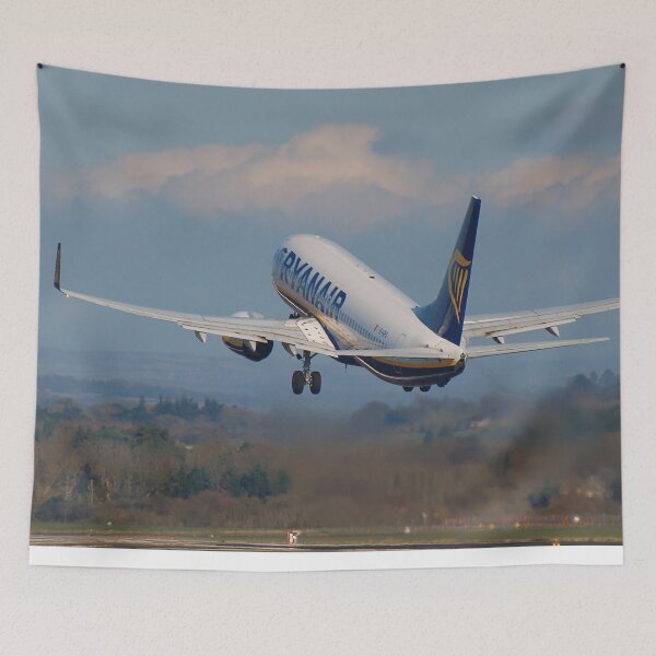 Item preview, Ryanair Jet Reaching Rotation Speed designed and sold by Skyframe Aviation.