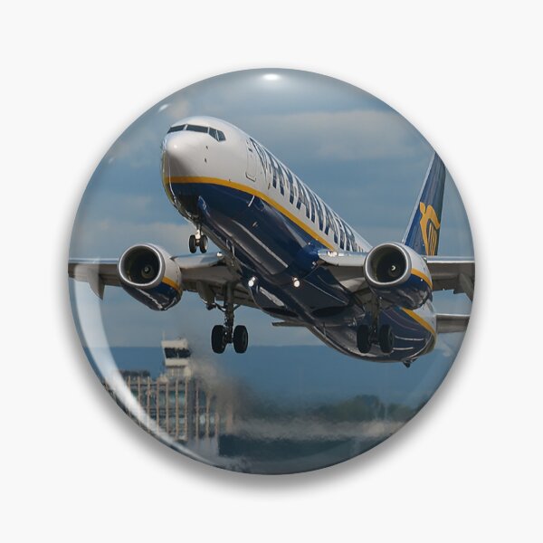 Item preview, Ryanair Flight Leaving the Runway Behind designed and sold by Skyframe Aviation.