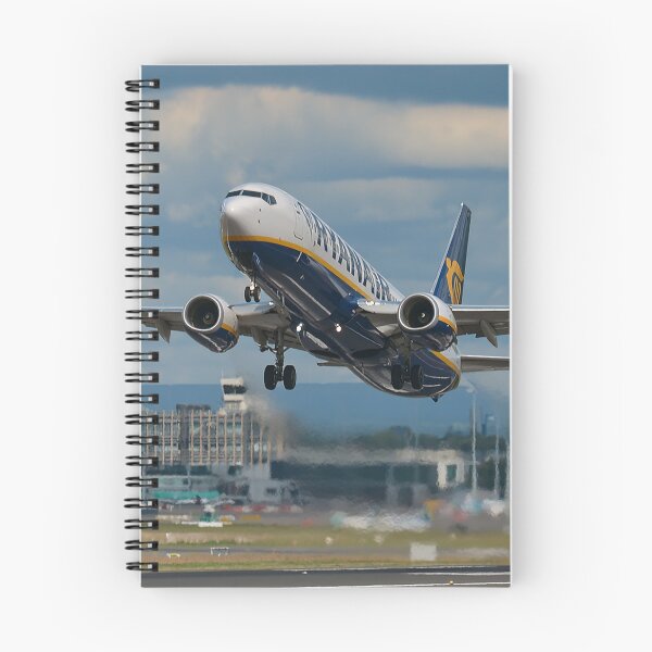 Item preview, Ryanair Flight Leaving the Runway Behind designed and sold by Skyframe Aviation.