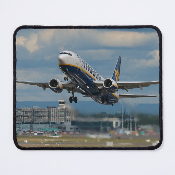 Item preview, Ryanair Flight Leaving the Runway Behind designed and sold by Skyframe Aviation.