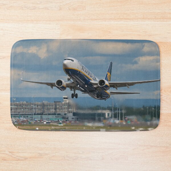 Item preview, Ryanair Flight Leaving the Runway Behind designed and sold by Skyframe Aviation.
