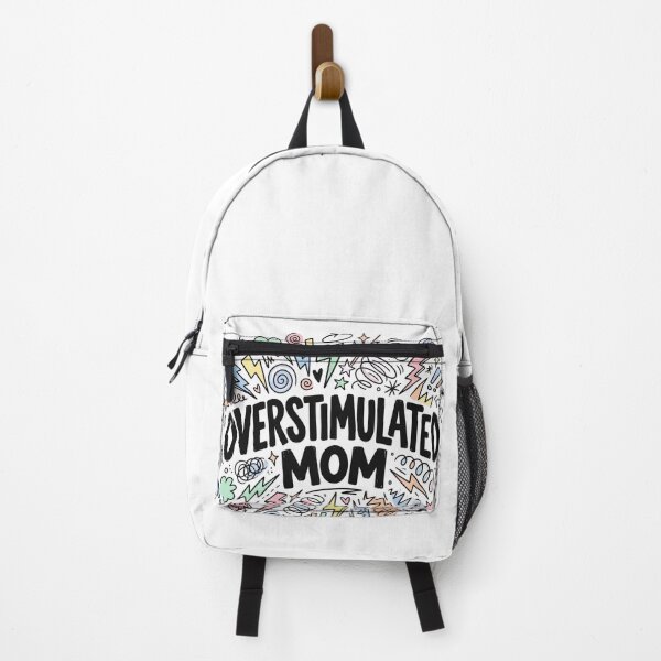 Item preview, Overstimulated Mom – Strong Mom Energy designed and sold by ArtsyExplorer.