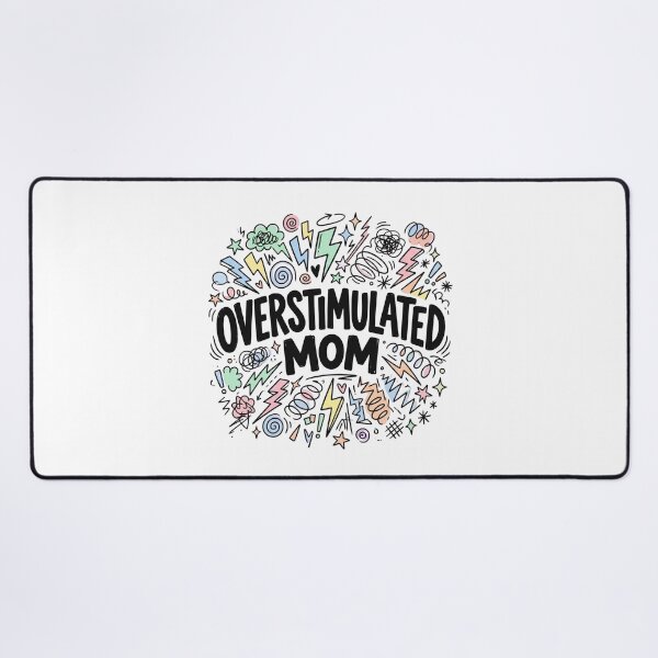 Item preview,  Overstimulated Mom – Strong Mom Energy  designed and sold by ArtsyExplorer.