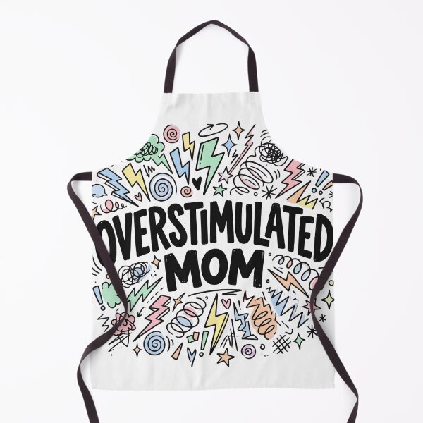 Item preview, Overstimulated Mom – Strong Mom Energy designed and sold by ArtsyExplorer.