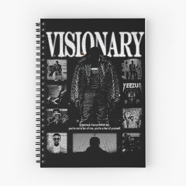 Item preview, Visionario de Kanye West – Gráfico vintage de Ye designed and sold by Never Satisifed AU.