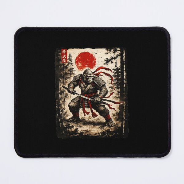 Item preview, Samurai Bigfoot Vintage Japanese Ukiyoe Style designed and sold by titanlevi.
