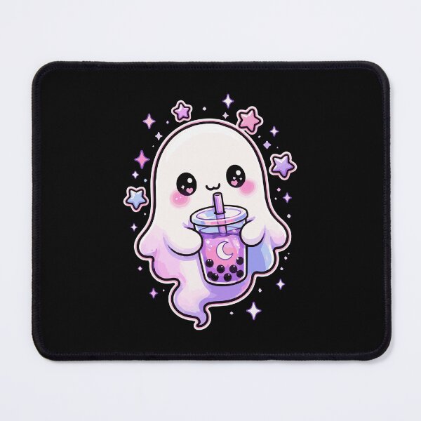 Item preview, Boba Ghost - Pastel Kawaii Bubble Tea Spooky Cute Art designed and sold by Hauntingly Cute.