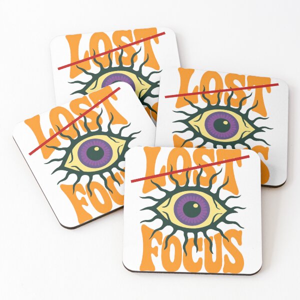 Item preview, Lost Focus – Eye Concept Typography Design designed and sold by Regal-Elegances.