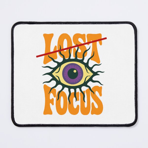 Item preview, Lost Focus – Eye Concept Typography Design designed and sold by Regal-Elegances.