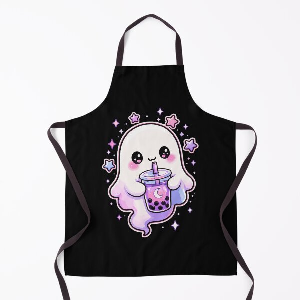 Item preview, Boba Ghost - Pastel Kawaii Bubble Tea Spooky Cute Art designed and sold by Hauntingly Cute.
