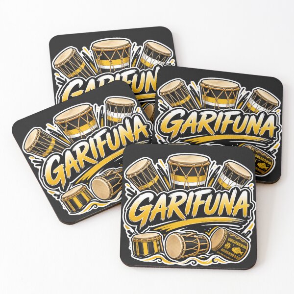 Item preview, Garifuna Drums | Bold Cultural Statement Design designed and sold by ezsketch25.