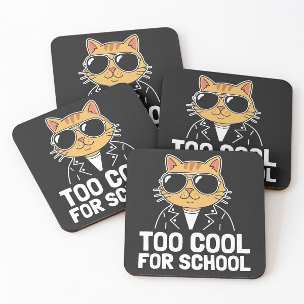 Item preview, Too cool for school Cat designed and sold by Tyco-Art.