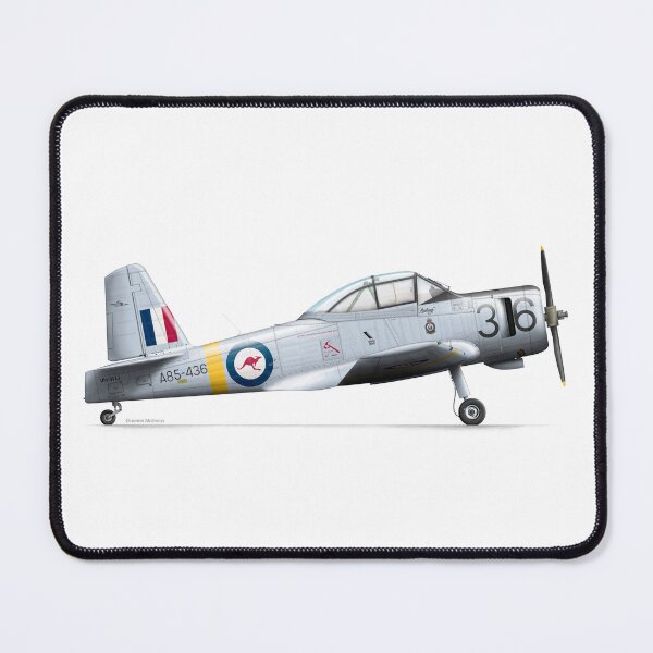 Item preview, CAC CA-25 WINJEEL A85-436 designed and sold by Grubby Fingers Aircraft Illustration.