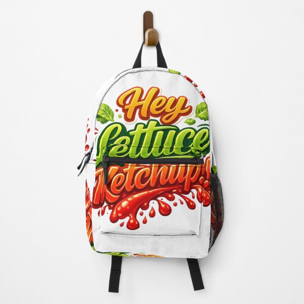 Item preview, Hey Lettuce Ketchup Funny Food Pun T-Shirt – Cute Catch Up Humor Design designed and sold by RvinJo8.