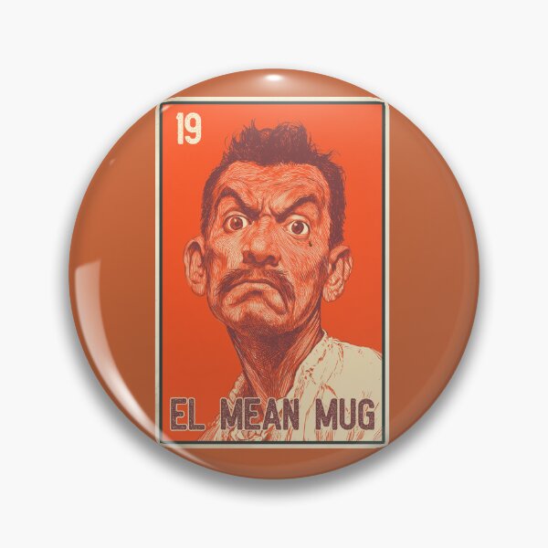 Item preview, El Mean Mug 2026 Loteria Design designed and sold by The Great Land of Snark!.