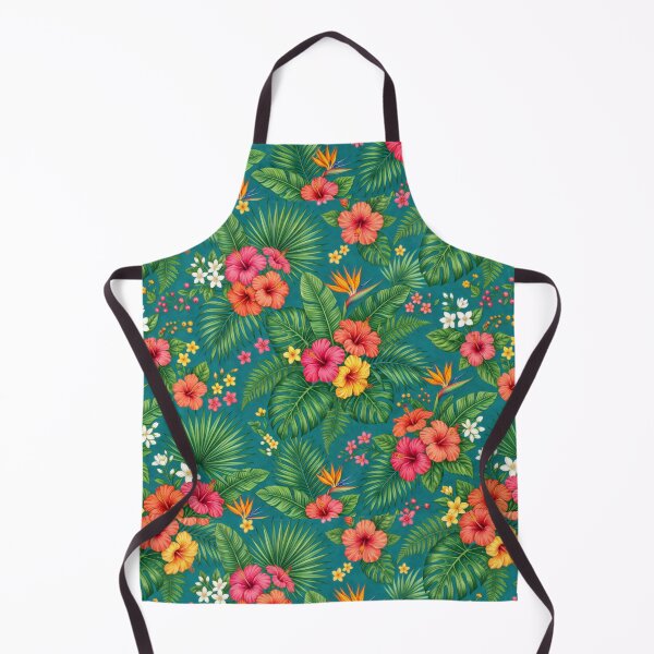 Item preview, Tropical Hibiscus Floral Pattern Exotic Botanical designed and sold by SplashTastic.