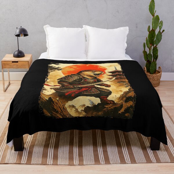 Artikelvorschau, Otter Samurai Vintage japanischer Ukiyoe-Stil entworfen und verkauft von titanlevi.