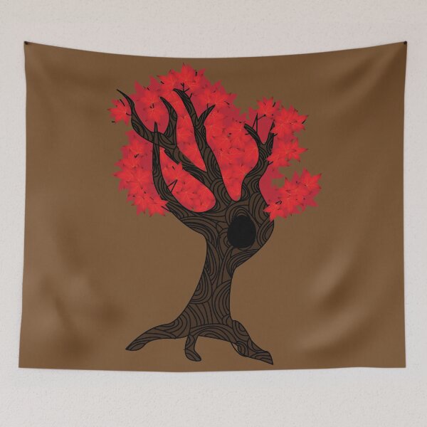 Item preview, Red Maple Tree designed and sold by ROSE ANN BANILAR.