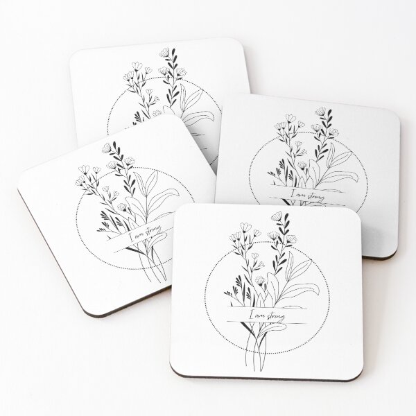 Item preview, I am strong designed and sold by bruise+blush.