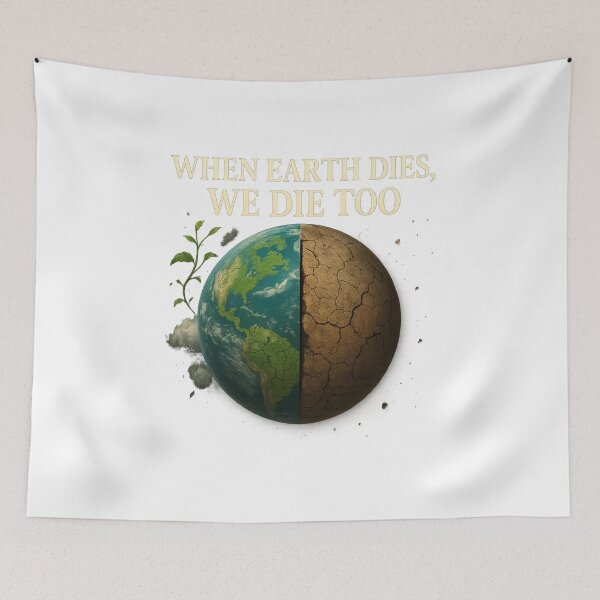 Item preview, Earth’s Fate Warning designed and sold by Velvet-motive.